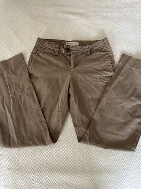 Gap Khaki Low Rise Bootcut Trousers